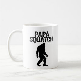 Papa Squatch Funny Bigfoot - Vatertag Geschenk Kaffeetasse
