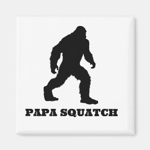 Papa Squatch Magnet Spaß