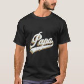 Papa Style Vater’S Day für Papa Opa T-Shirt (Vorderseite)