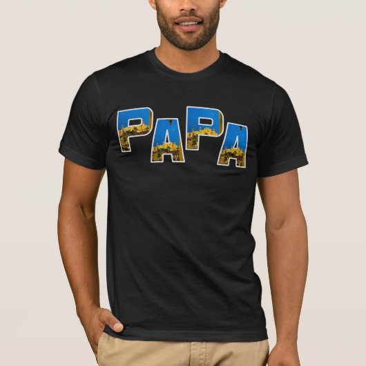 PAPA. T-Shirt (Vorderseite)