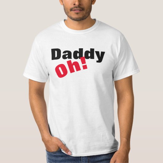 Papa! T - Shirt der Männer (Vorderseite)