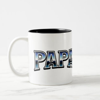 Papa-Tasse, Papa-Kaffee-Cup, Geschenk für Papa Zweifarbige Tasse