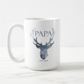 Papa-Tasse, Schwangerschafts-Mitteilungs-Tasse, Kaffeetasse (Links)
