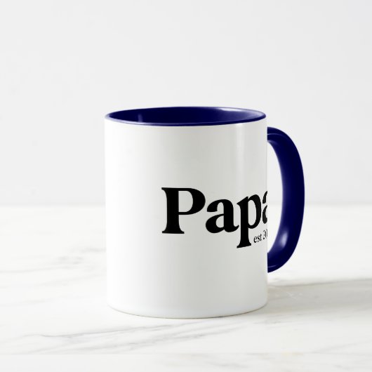 Papa-Tasse Tasse (VorderseiteRechts)