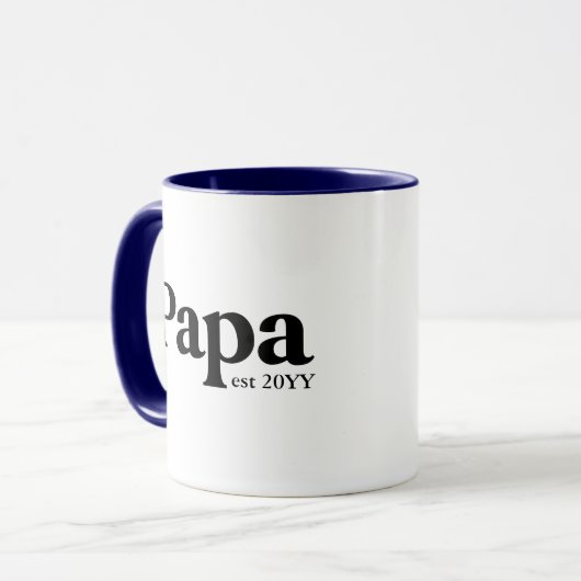 Papa-Tasse Tasse (Vorderseite Links)