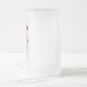 Papa-Tassen-Kaffee-Tee-Bier-Schalen-lustige Mattglas Bierglas (Mittel)