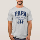 Papa The Man The Myth The Legend T-Shirt (Vorderseite)