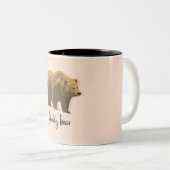 Papa trägt Pastellfarbe Zweifarbige Tasse (VorderseiteRechts)