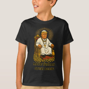 Papa Trump Spaß Design mit Papstvestments T-Shirt
