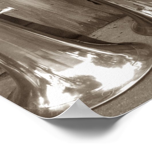 Papa Tuba, Mama Tuba und Baby Tuba Poster (Ecke)