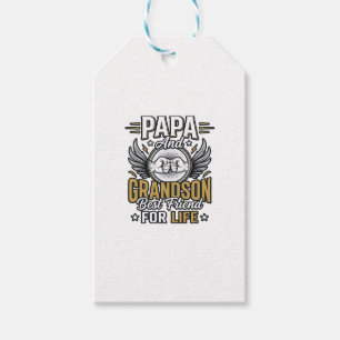 Papa und Enkel bester Freund fürs Leben-Shirt-Desi Geschenkanhänger