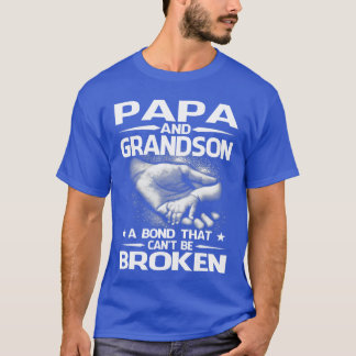 Papa und Enkel Eine Bindung, die nicht gebrochen w T-Shirt