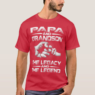 Papa und EnkelsohnDie Legende und das Vermächtnis T-Shirt