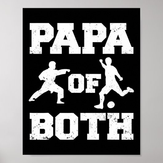 Papa und Karate Papa Poster (Vorne)