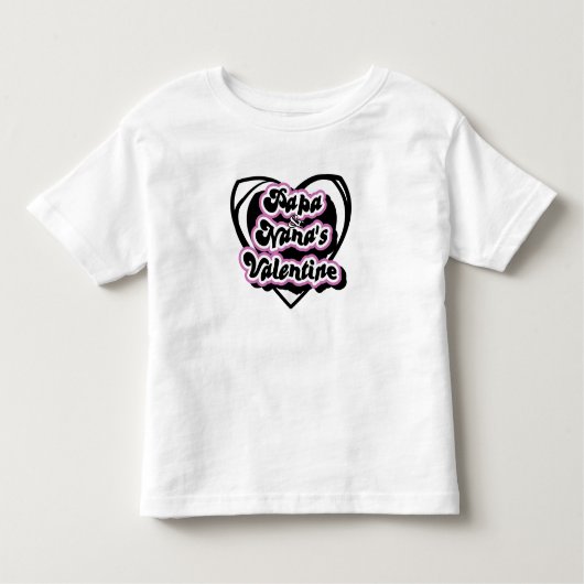Papa und Nanas Valentine-T - Shirts und Geschenke (Vorderseite)