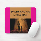 PAPA UND SEIN KLEINER MANN MOUSEPAD (Mit Mouse)
