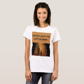 PAPA UND SEIN KLEINER MANN T-Shirt (Vorne ganz)