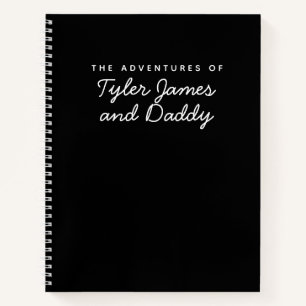 Papa und Son Keepake Journal Notizblock