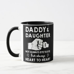 Papa und Tochter-Väter-Tagesgeschenk von Tochter Tasse