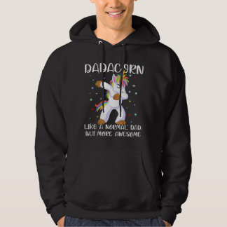 Papa unicorn hoodie