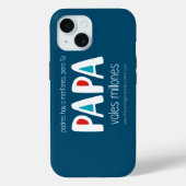 Papa vales Case-Mate iPhone hülle (Rückseite)