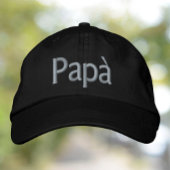 Papa-Vater, bestickt Bestickte Baseballkappe
