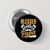 Papa-Vater Vater39s-Tag Vater Papa Button (Vorne & Hinten)