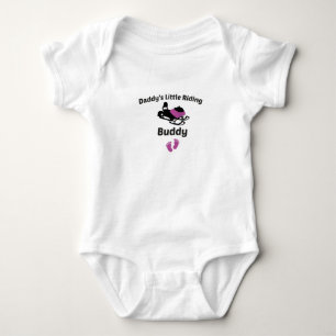 Papa/Vaters Kleiner Reitbuddy, Baby Snowmobile Strampler