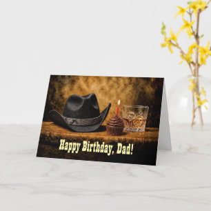 Papa Vatertag Geburtstag Whiskey Land Karte