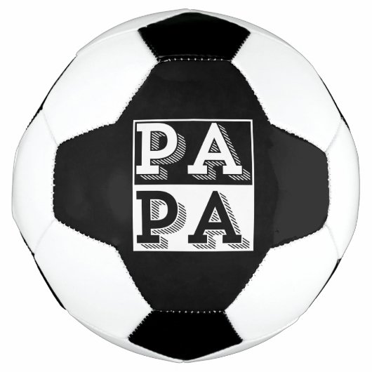 PAPA VATHERS DAY GIFT FUßBALL (Vorderseite)
