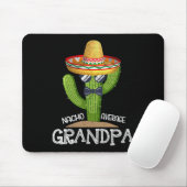 Papa Vathers Day Nacho Average Opa Cinco De Ma Mousepad (Mit Mouse)