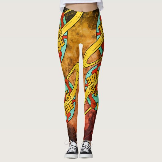 Papa, Vibe Leggings (Vorderseite)