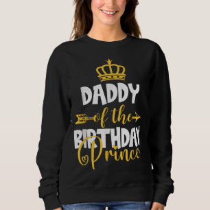 Papa vom Geburtstag Prinz Bday Idee für Junge Sweatshirt