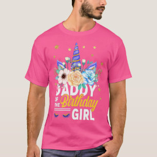 Papa vom Geburtstagskind, Vater, spendet Unicorn B T-Shirt