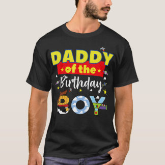Papa vom Geburtstagsspielzeug Familie Matching Sto T-Shirt
