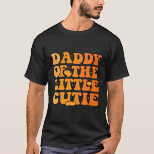 Papa vom kleinen Süsse Spaß Orange 1. Geburtstag T-Shirt