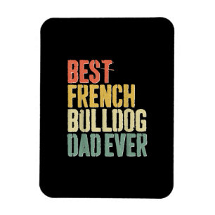 Papa von Bulldogge Hundeschenkgeschenk Magnet
