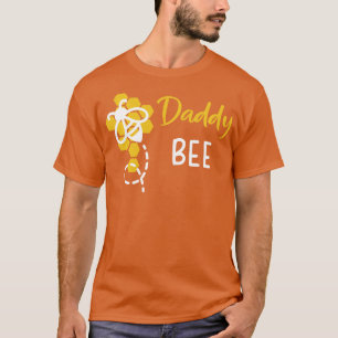 Papa von der Bee 1. Geburtstag Outfit ersten Biete T-Shirt