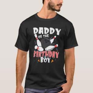 Papa von der Bowler-Familie, Geburtstagskugel T-Shirt