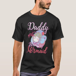 Papa von der Geburtstagsmädchen-Tochter Bday Girl  T-Shirt