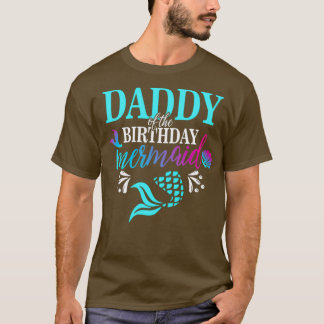 Papa von der Geburtstagsmädchenfamilie T T-Shirt