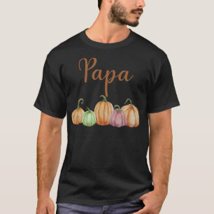 Papa von Little Pumpkin Erster Geburtstag Herbstkü T-Shirt