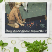 Papa, was hast du im Großen Krieg gemacht? Handtuch (Gefaltet)