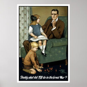 Papa, was hast du im großen Krieg gemacht? Poster