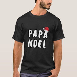 Papa Weihnachten Weihnachtsmannmütze Weihnachtstyp T-Shirt