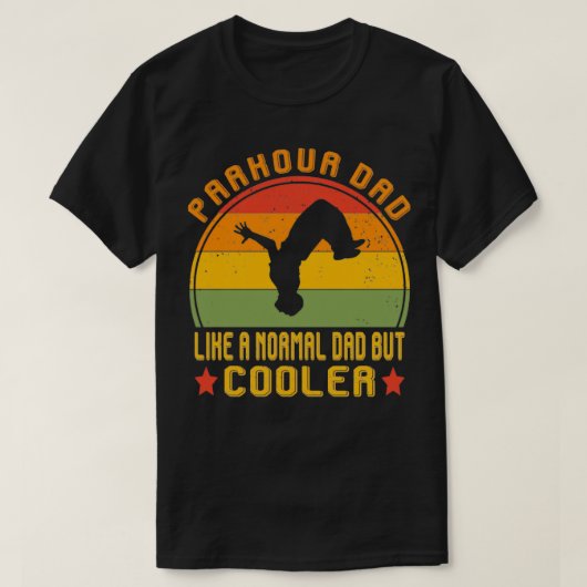 Papa wie ein normaler Vater, aber cooler ein lusti T-Shirt (Design vorne)