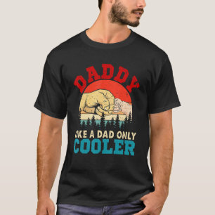 Papa wie ein Vater nur Cooler Niedlicher Coolen Mu T-Shirt