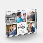 Papa wir lieben dich Skript Vater 5 Benutzerdefini Fotoblock (Links)