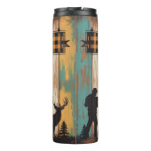 Papa Wolf-Legende, der Mythos des Mannes stark, ro Thermosbecher (Rückseite)