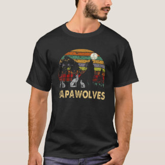 Papa Wolves für Sie am Tag des Vaters von Son Daug T-Shirt